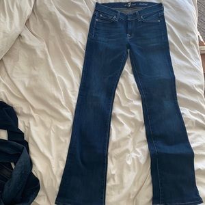 Seven for all mankind boot cut jeans